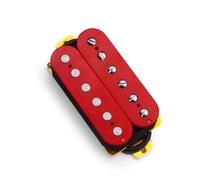 pastilla de guitarra Guitarra Eléctrica Humbucker De Doble Bobina, Pastilla De Guitarra Eléctrica, Cuatro Conductos Con Escudo Bridge-15K O Pastilla Neck-7.5K (Color : Bridge Pickup)