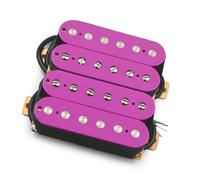 pastilla de guitarra Pastilla De Guitarra Eléctrica, Pastilla Divisoria Humbucker, Pastilla De Doble Bobina, 4 Cables Conductores, Salida De N-7.5K/B-15K, Color Morado (Color : Neck and Bridge)