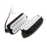 pastilla de guitarra Pastilla Humbucker De Guitarra Eléctrica De Doble Bobina De 8 Cuerdas, Pastilla Divisoria De Bobina, Piezas De Guitarra De Salida N10K/B15K, Color Blanco (Color : 1Set without fr