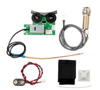 Pastilla de Guitarra, preamplificador Ajustable para Guitarra folclórica, Accesorios de preamplificador de Guitarra, Kit de afinador de de Volumen Multifuncional para Amantes de la música y