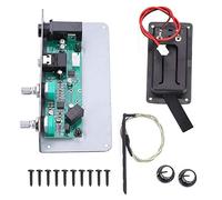 Pastilla de Guitarra, SG-20 Silent Guitar EQ Ecualizador para Luthier DIY con Control de Volumen y Tono, Ecualizador para Guitarra, Componentes para Música y Grabación en Casa