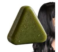 Pastilla de jabón capilar,Fortalecedor hidratante natural,Jabón Champú Hidratante Para Cabello - Para Control Del Frizz Y Brillo, Uso Diario En Casa Y Viaje Para Mujeres Y Hombres