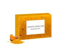 Pastilla de Jabón de Cúrcuma Orgánica Natural Vegana Tradicional Hecha a Mano - Antienvejecimiento Aclarador de la Piel, Iguala el Tono de la Piel - Jabón Natural Absolutamente Puro (Type 4)