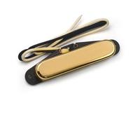 Pastilla De Mástil De Guitarra Eléctrica ALNICO 5 Bobina Simple Imán Alnico Pastilla Pequeña(Gold)