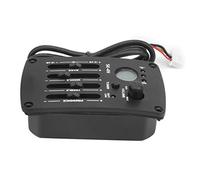 Pastilla de preamplificador HaloVerde con afinador con control de 4 bandas, conectores de salida duales con conectividad XLR/6,35 mm, metodo de ecualizador para guitarras