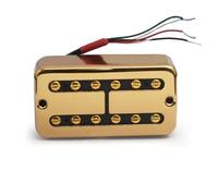 pastilla de puente Alnico FT Guitarra Eléctrica Humbucker Pickup FT Guitarra Neck-7.5K Bridge-8.6K Pastillas De División De Bobina Para Guitarra Eléctrica(F)