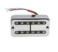 pastilla de puente Alnico V FT Guitarra Eléctrica Humbucker Pickup FT Guitarra Neck-7.5K Bridge-8.6K Pastillas De División De Bobina Para Guitarra Eléctrica(C)