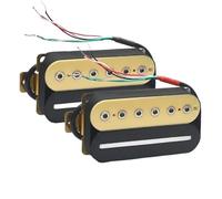 pastilla de puente Cable De 4 Conductores Para Guitarra Eléctrica División De Bobina Hoja Humbucker Tornillo Hexagonal Ajuste Pastilla De Guitarra De Doble Bobina(E)