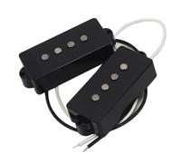 pastilla de puente Cables De Tela Trenzados Con Bobina De Fibra Para Pastilla De Bajo Alnico 5 PB Abiertos Para Piezas De Bajo De 4 Cuerdas