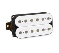 pastilla de puente Guitarra Eléctrica De 6 Cuerdas Pastilla De Doble Bobina Modificación De Línea De Guitarra Accesorios De Guitarra Pastilla(White bridge)