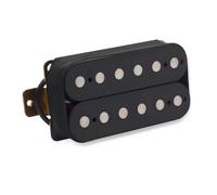 pastilla de puente Guitarra Eléctrica De 6 Cuerdas Pastilla De Doble Bobina Modificación De Línea De Guitarra Accesorios De Guitarra Pastilla(Black bridge)