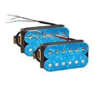 pastilla de puente Humbucker De Guitarra Eléctrica De 6 Cuerdas Con Tornillo Ajustable Pastilla Divisoria De Doble Bobina Salida N7.5K B15K 1 Juego(A)