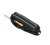 pastilla de puente Humbucker De Riel Cerámico Pastilla De Guitarra De Rieles Duales Color Para Piezas De Guitarra Eléctrica 1 Uds(Black 9.0K)