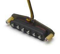 pastilla de puente Pastilla De Bobina Única Para Guitarra Eléctrica Pastilla Escalonada Estilo ST SSS 69 Pastilla De Estilo De Sonido FD69 Alnico 5 5,9 K(Cover Middle)