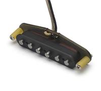 pastilla de puente Pastilla De Guitarra Eléctrica Alnico 3 Vintage Escalonada Estilo ST, Pastilla De Guitarra Eléctrica Alnico III Estilo Sonido SSS(Cover Middle)