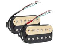 pastilla de puente Pastilla De Guitarra Eléctrica Alnico 5 Humbucker Pastilla De Doble Bobina Alnico V Piezas De Guitarra Profesional Multicolor(N)