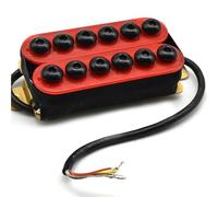 pastilla de puente Pastilla Hexagonal Interior Con Cabeza De Paraguas Pastilla De Guitarra Eléctrica De 4 Núcleos Doble Bobina 50 52 Para Guitarra LP St Sq 1 Uds(P)