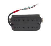 pastilla de puente Pastilla Humbucker Alnico 5 Vintage Pastilla De Puente De Guitarra Eléctrica De Doble Bobina Piezas De Guitarra Negras Sonido Cálido Negro(B)