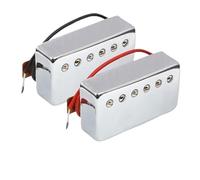 pastilla de puente Pastilla Humbucker Para Guitarra Eléctrica Cubierta De Latón Estilo LP Cuello/puente Pastilla Para Guitarra Piezas Profesionales(B)