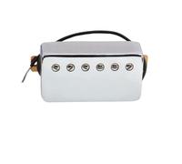 pastilla de puente Pastilla Humbucker Para Guitarra Eléctrica Cubierta De Latón Estilo LP Cuello/puente Pastilla Para Guitarra Piezas Profesionales(A)