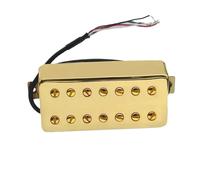 pastilla de puente Pastilla Humbucker Para Guitarra Eléctrica LP Tornillo Ranurado Doble En Línea Para Guitarra Eléctrica Piezas De Guitarra De 7 Cuerdas(C)