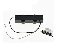 Pastilla De Recogida De Cuello Cerrado De 4 Cuerdas Negro Con 4 Resortes De Tornillo Negro Set pastillas