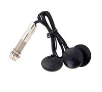 Pastilla de sonido de guitarra, transductor de micrófono piezoeléctrico, calcomanía para cable de guitarra, ukeleles, accesorio de instrumento