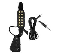 Pastilla de ukelele, magnética universal para todos los instrumentos, transductor de pastilla magnética, sintonizador con cable de 3 metros de longitud para instrumentos musicales y suyos, para