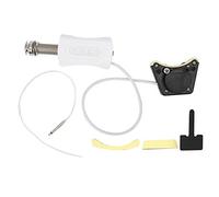 Pastilla de ukelele ZenithAur de 4 cuerdas con metodo de montaje oculto con perillas de volumen Master y MIC Accesorio de instrumento musical alimentado por batería para