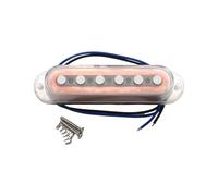 Pastilla de un solo giro con respuesta dinámica de cuerda reforzada, flexibilidad musical para músicos profesionales, pastilla de guitarra optimista