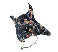 Pastilla dividida de doble bobina SSS golpeador impreso en 3D precableado interruptor multiusos mini accesorios de guitarra DCR Kit Pastillas Pickguard