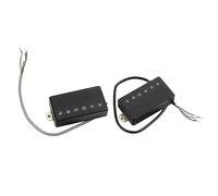 Pastilla doble grabada de flores para guitarras humbucker, repuesto para mástil y puente, parte para guitarra eléctrica, fácil instalación, pastilla humbucker Alnico Humbucker, fácil instalación