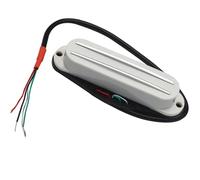 Pastilla Doble Mini Humbucker Dual Rail 9K Para Reemplazo De Guitarra Eléctrica pastilla de guitarra clasica (Color : White)