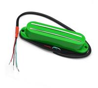 Pastilla Doble Mini Humbucker Dual Rail 9K Para Reemplazo De Guitarra Eléctrica pastilla de guitarra clasica (Color : Green)