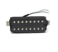 pastilla Eléctrica humbucking AlnicoV Pastilla De Guitarra Eléctrica De 8 Cuerdas N-10K/B-15K Humbucker Alnico 5 Pastilla Divisoria De Bobina Piezas De Guitarra Negro(A)