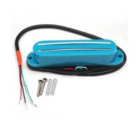 Pastilla Eléctrica Profesional Mini Dual Track 9K Adecuada Para Guitarras En Varios Colores Puente de guitarra eléctrica pastilla eléctrica(Blue)