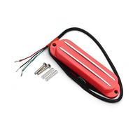 Pastilla Eléctrica Profesional Mini Dual Track 9K Adecuada Para Guitarras En Varios Colores Puente de guitarra eléctrica pastilla eléctrica(Pink)