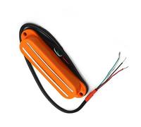 Pastilla Eléctrica Profesional Mini Dual Track 9K Adecuada Para Guitarras En Varios Colores Puente de guitarra eléctrica pastilla eléctrica(Orange)