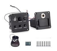Pastilla folk - Pastilla para guitarra | Control del volumen de la guitarra con pastilla ajustable - Kit de sintonizador de volumen y tono para preamplificador