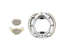 Pastilla Freno Delanteras Motocicleta Zapatos Traseros Para KLR | Para KH 100 G5-G8 AR 125 KH 125 Z 200 KX 250 500 KLR 600 CTCYWLWAYZ(Parte delantera y trasera)
