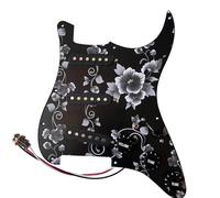 Pastilla golpeador de guitarra eléctrica Juego De Golpeador Precableado SSS Pastillas SSL1 Multiinterruptor Cargadas De 5 Vías Placa Raspadora Para Guitarra Eléctrica ST
