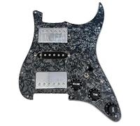 Pastilla Golpeador De Guitarra Eléctrica Juego De Protectores De Púas Para Guitarra Precableados Con División De Bobinas Para Pastillas Humbucker HSH LP Alnico