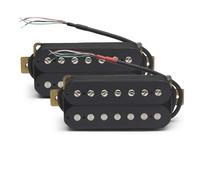 Pastilla Guitarra Eléctrica Pastilla de guitarra eléctrica de doble bobina negra con marco pastilla de guitarra de 7 cuerdas doble bloque pastilla de guitarra eléctrica con filo de cuchillo(Black Brid