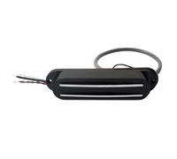 Pastilla Guitarra Eléctrica Pastilla GuitarDual Hot Rail Single Coil Pickup Set Humbucker piezas de repuesto de guitarra eléctrica para guitarras eléctricas(Black)