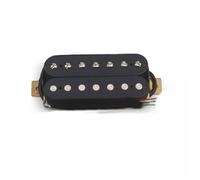 Pastilla Guitarra Eléctrica Pastilla negra para guitarra eléctrica pastilla de doble bobina 7 cuerdas pastilla de doble bloque borde de cuchillo pastilla de guitarra eléctrica(Black bridge 62)