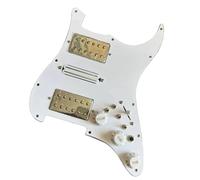Pastilla Humbucker Alnico V golpeador precableado HSH carga multiusos interruptor de 7 vías bobina dividida Kit Pastillas Pickguard