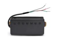 Pastilla Humbucker Con Tapa De Latón Para Guitarra De 7 Cuerdas Tornillo Ranurado 8,5 K/14 K Con División De Bobina Para Guitarra Eléctrica LP(Bridge A)