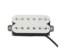 Pastilla humbucker de doble bobina Alnico 5 for guitarra eléctrica, color blanco, accesorios y piezas de guitarra.(Bridge Pickup 14K)