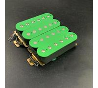 Pastilla Humbucker De Doble Bobina Para Guitarra Eléctrica Verde Para Puente O Mástil(B+N)