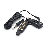 Pastilla Humbucker de guitarra, pastillas de cuello de puente con arnés de cableado 2V1T para piezas de repuesto de guitarra eléctrica Gibson (negro)